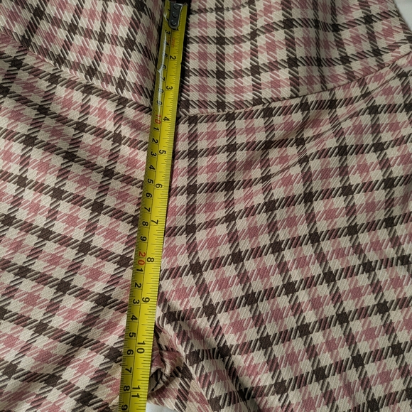 Adolfo Dominguez pants - plaid, checked women's small - Picture 4 of 8